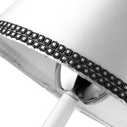 Moderner zeitgenössischer Kronleuchter aus Kristall und Chrommetall