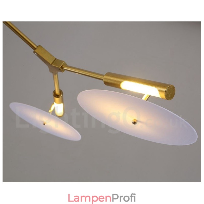 5-flammige moderne zeitgenössische Kronleuchterlampe