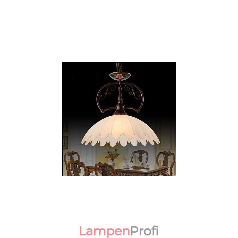 Retro Handgemalte Kunst Pendelleuchte Beleuchtung Lampe Beleuchtung