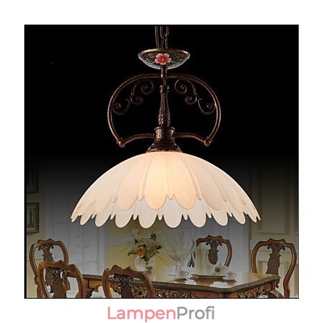 Retro Handgemalte Kunst Pendelleuchte Beleuchtung Lampe Beleuchtung