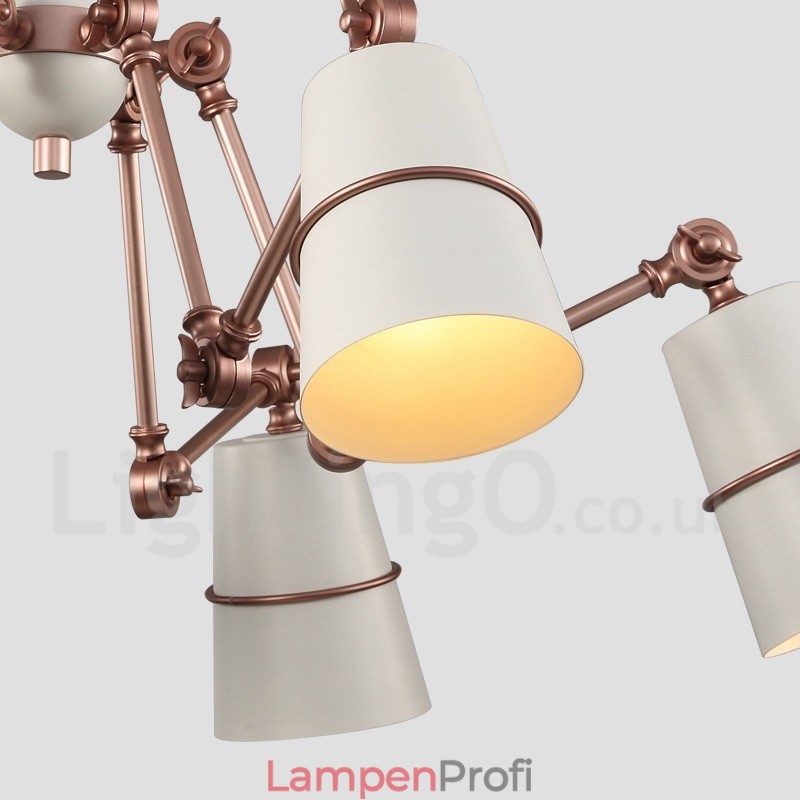 Kronleuchterlampe mit 6 Lichtern und modernem Licht im zeitgenössischen Stil