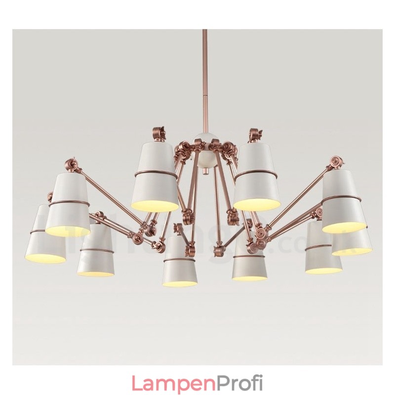 Kronleuchterlampe mit 10 Lichtern und modernem Licht im zeitgenössischen Stil