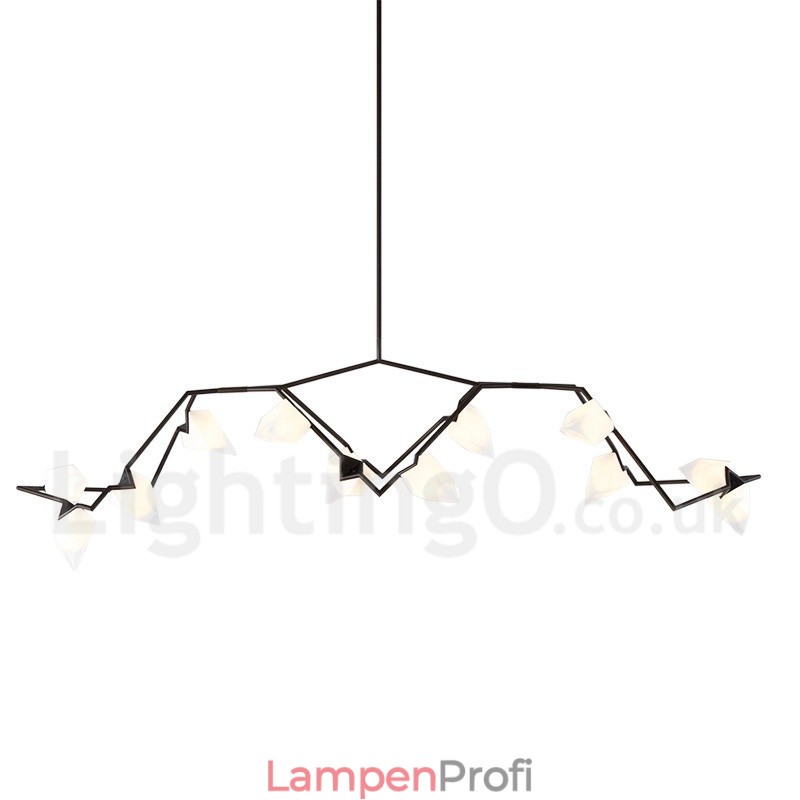 Moderne zeitgenössische 8 Licht Kronleuchter Lampe Licht
