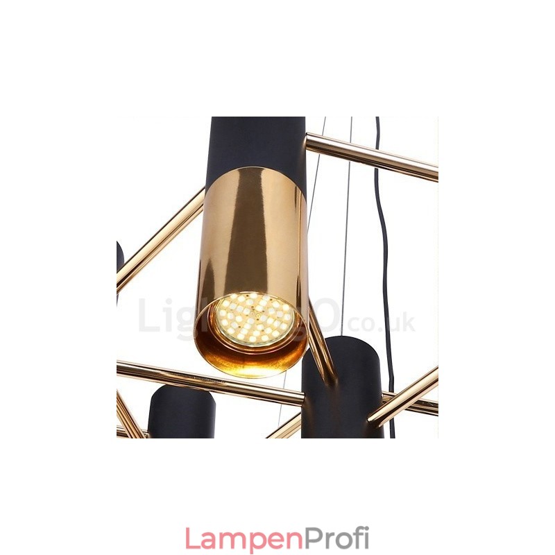 Moderne zeitgenössische 13 Licht Kronleuchter Single Tier Lampe Licht