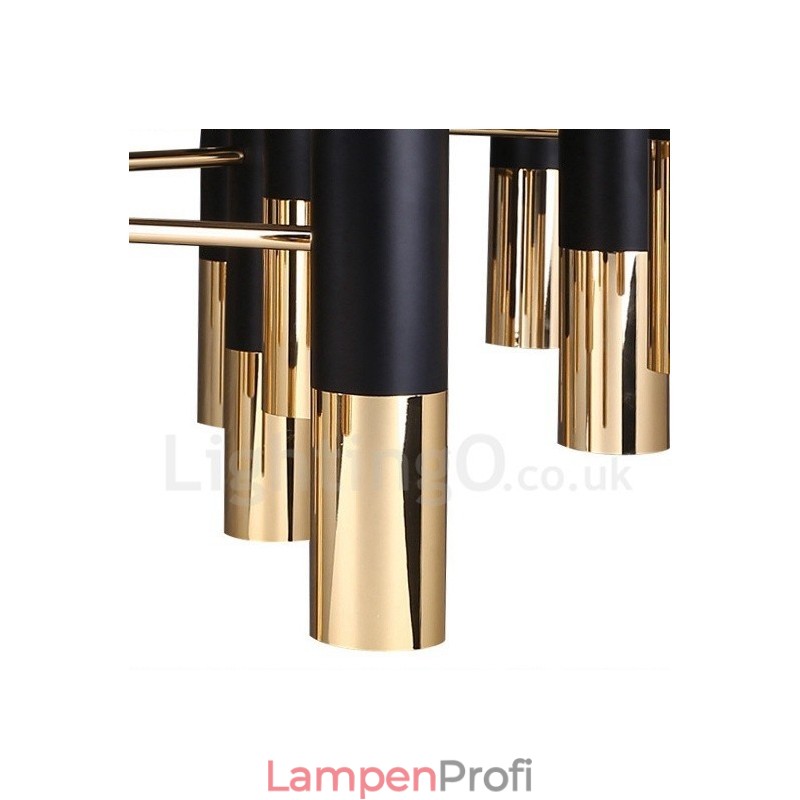 Moderne zeitgenössische 22 Licht Kronleuchter Single Tier Lampe Licht