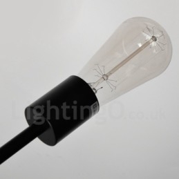 16-flammiger Vintage-Retro-Sputnik-Kronleuchter