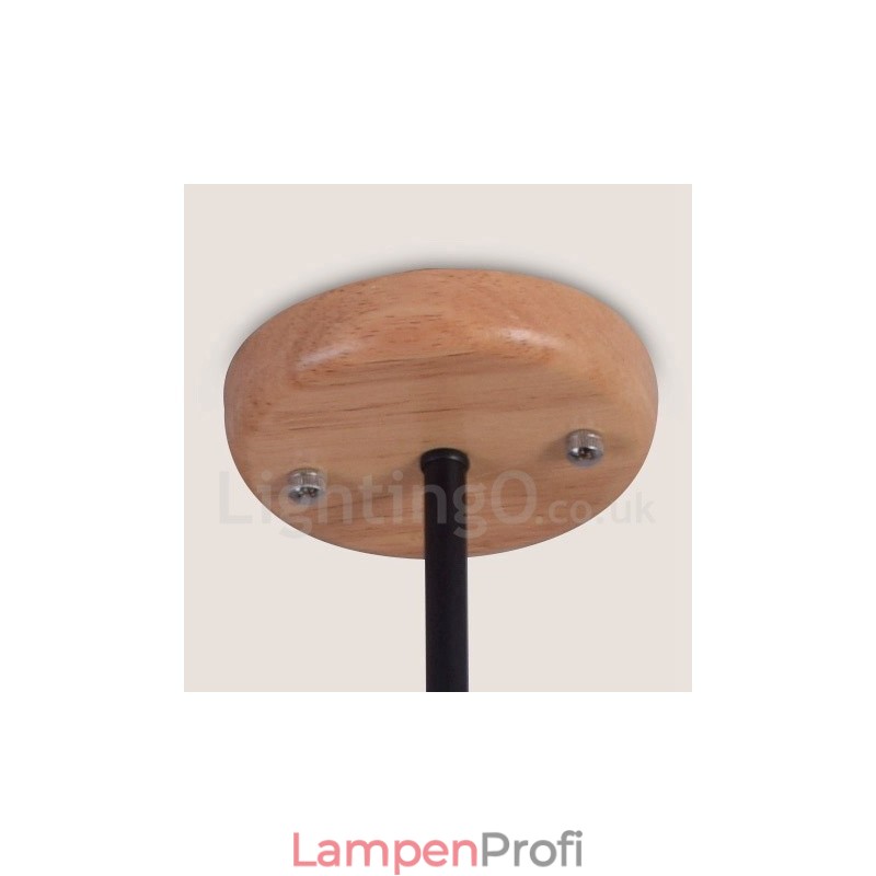 Holz Single Tier 5 Licht Kronleuchter Lampe Modernen Zeitgenössischen Stil