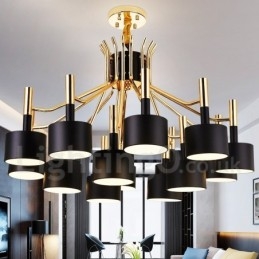 15 Licht 2 Tier Moderne zeitgenössische Stil Kronleuchter Lampe Licht