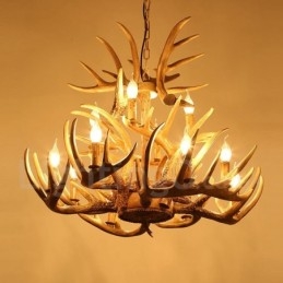 Kronleuchter im Vintage-Stil, 12 Lichter