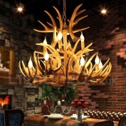 Kronleuchter im Vintage-Stil, 12 Lichter