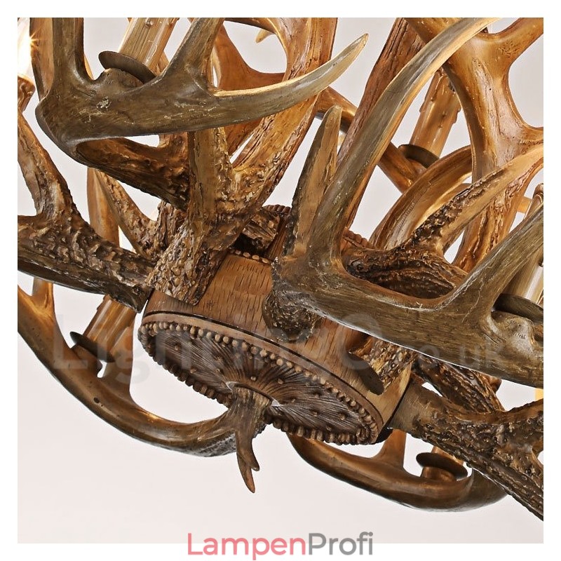 Kronleuchter im Vintage-Stil, 12 Lichter