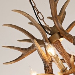 Kronleuchter im Vintage-Stil, 12 Lichter