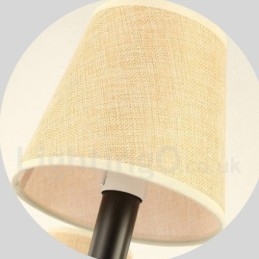 Country Retro 6-flammige einstöckige Kronleuchterlampe