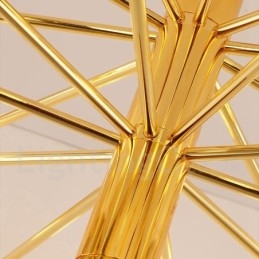40 Licht Golden 2 Tier Moderne zeitgenössische Kronleuchter Licht Lampe