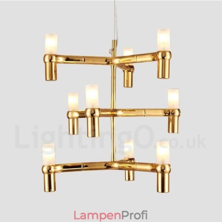 9 Licht 3 Tier Moderne zeitgenössische Kronleuchter Lampe Licht 9 Licht 3 Tier Moderne zeitgenössische Kronleuchter Lampe Licht