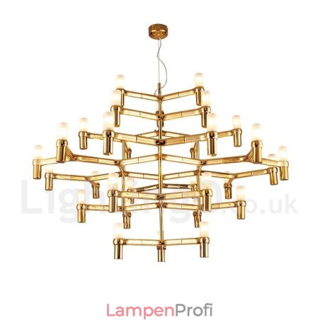 30 Licht 5 Tier Moderne zeitgenössische Kronleuchter Lampe Licht 30 Licht 5 Tier Moderne zeitgenössische Kronleuchter Lampe Licht