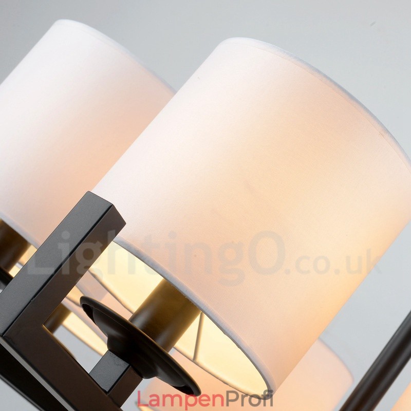 Moderne zeitgenössische 6 Licht Single Tier Kronleuchter Lampe Licht