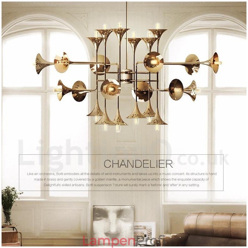 24 Licht Kronleuchter Lampe Moderne zeitgenössische Stil Licht