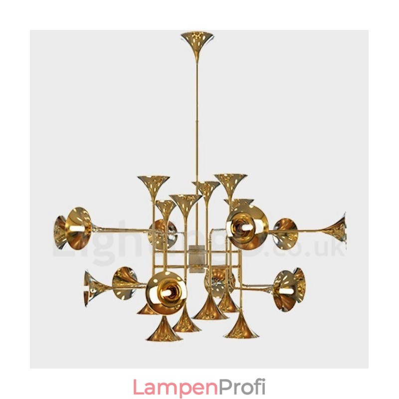 24 Licht Kronleuchter Lampe Moderne zeitgenössische Stil Licht