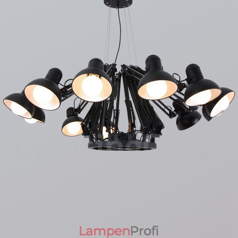 12 Licht Moderne Zeitgenössische Single-Tier Kronleuchter Lampe Licht