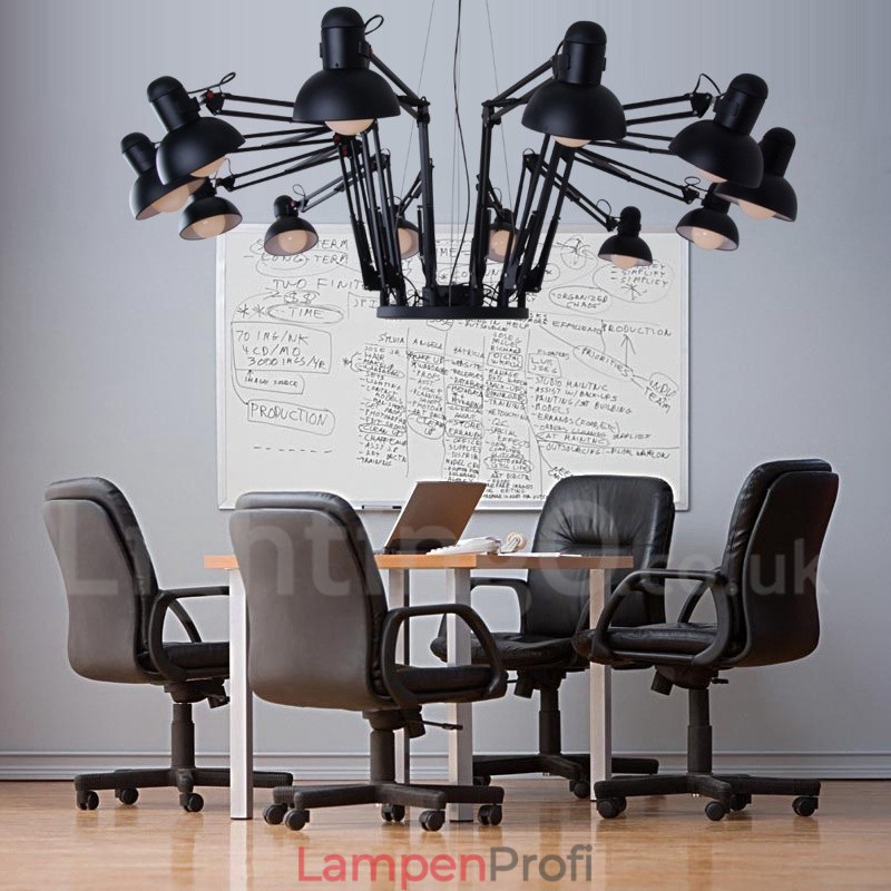 12 Licht Moderne Zeitgenössische Single-Tier Kronleuchter Lampe Licht
