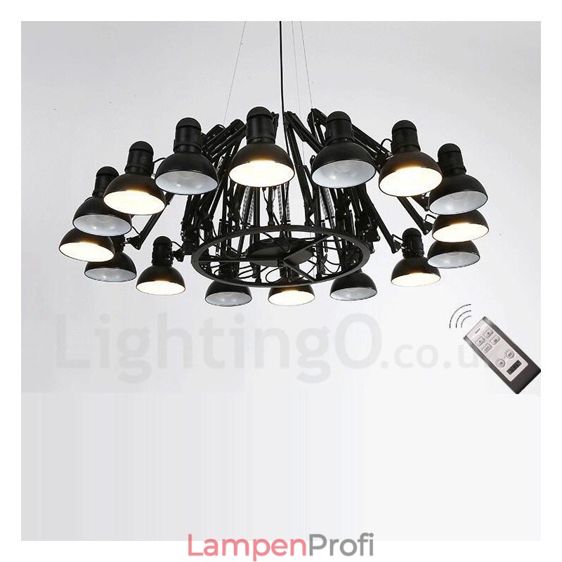 16 Licht Moderne Zeitgenössische Single-Tier Kronleuchter Lampe Licht