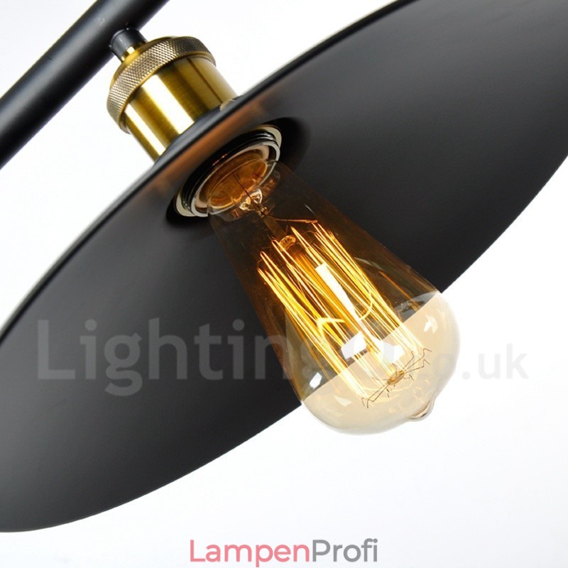2-flammige Pendelleuchte aus Metall im Landhausstil im Vintage-Stil
