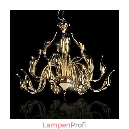 Moderne Kronleuchter Licht 18 Lichter G4 Vergoldung Moderne Kronleuchter Licht 18 Lichter G4 Vergoldung