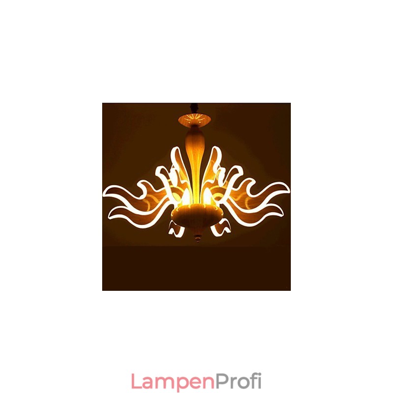 Die Kunst der Holzmaserung imitiert importierten Acryl chinesischen einfachen Kronleuchter