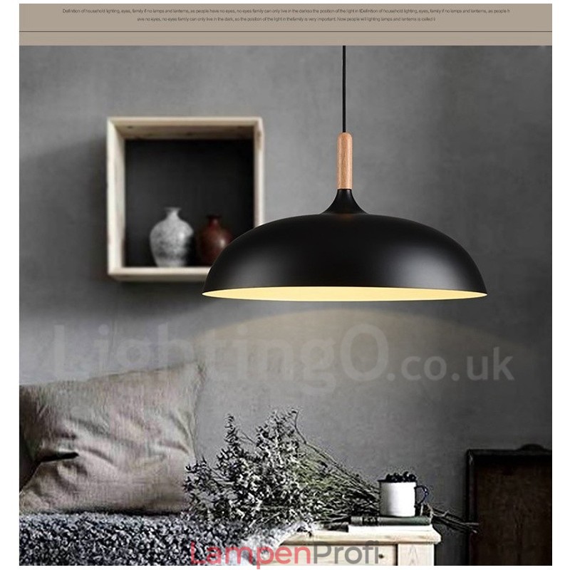 Moderne Pendelleuchte aus Metall für Schlafzimmer mit 1 Licht