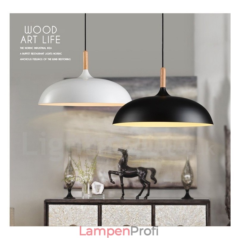 Moderne Pendelleuchte aus Metall für Schlafzimmer mit 1 Licht