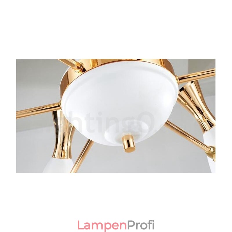 Moderne zeitgenössische 8-Licht-Kronleuchterlampe
