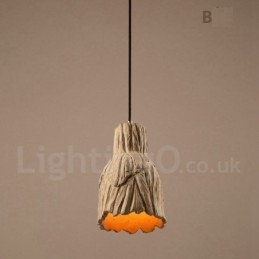 Vintage Beton Pendelleuchte