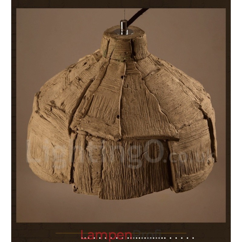 Vintage Beton Pendelleuchte