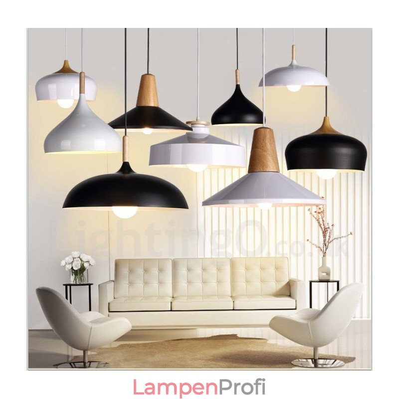 Moderne zeitgenössische Pendelleuchte mit 1 Licht