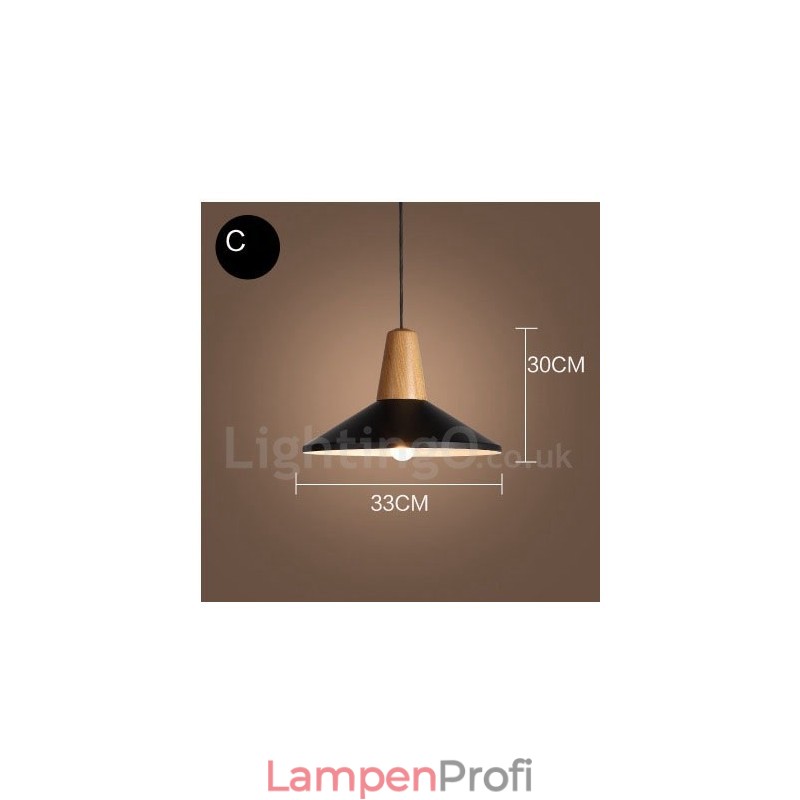Moderne zeitgenössische Pendelleuchte mit 1 Licht