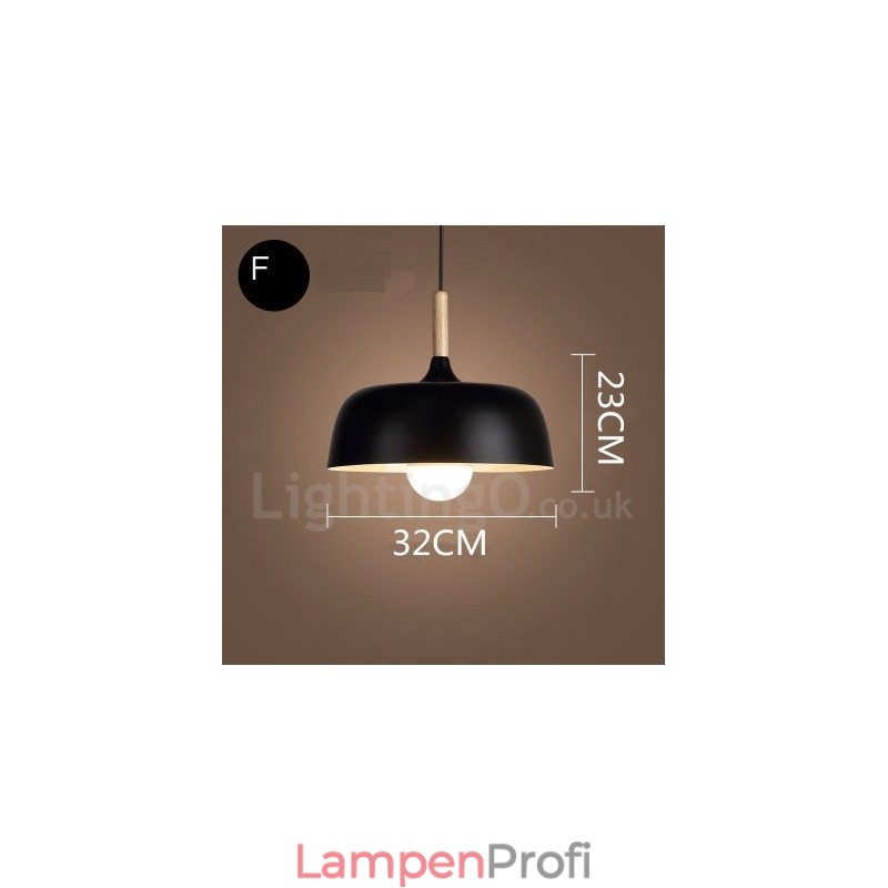 Moderne zeitgenössische Pendelleuchte mit 1 Licht