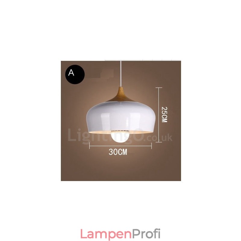 Moderne zeitgenössische Pendelleuchte mit 1 Licht