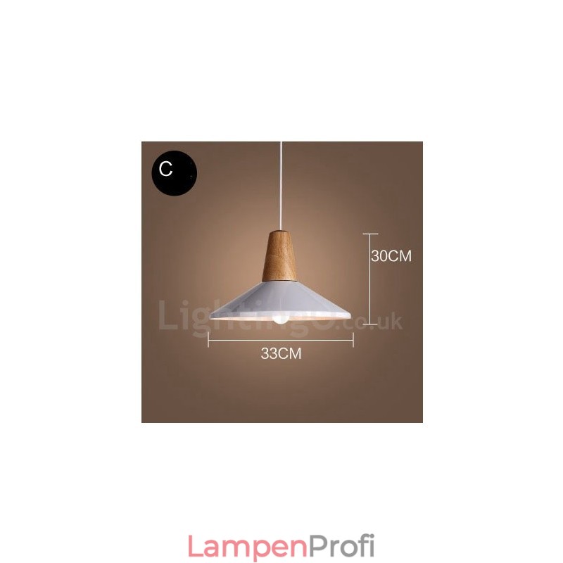 Moderne zeitgenössische Pendelleuchte mit 1 Licht