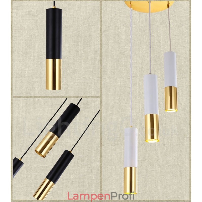 Moderne Pendelleuchte mit 3 Lichtern