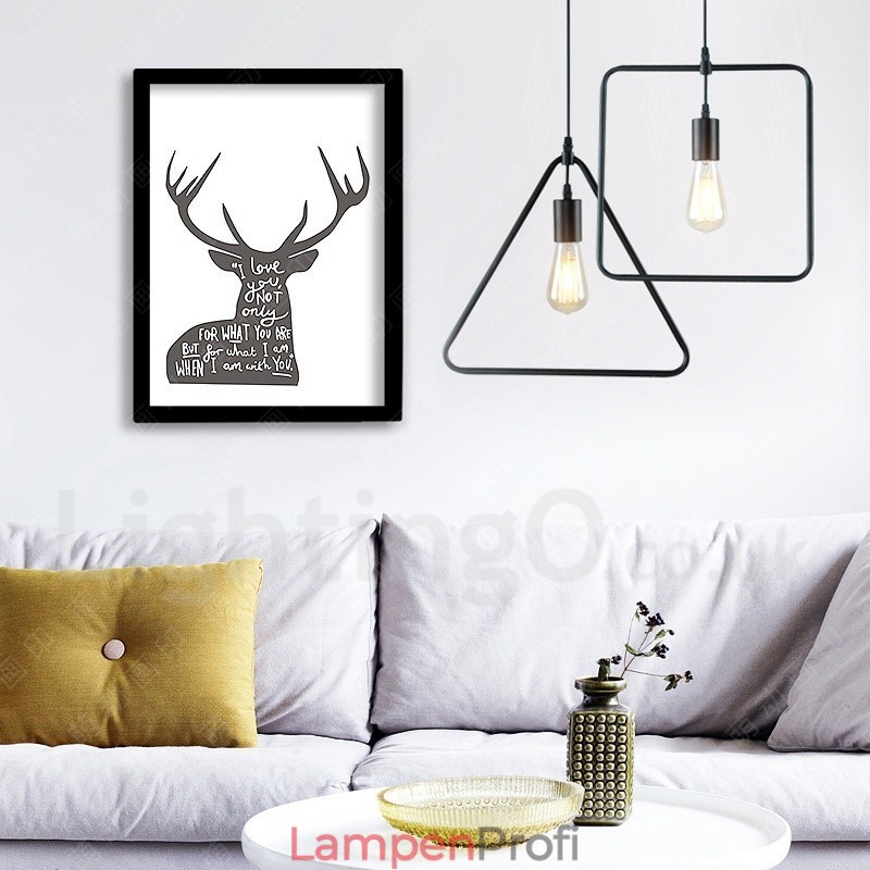 Moderne zeitgenössische Pendelleuchte aus Metall mit 1 Licht