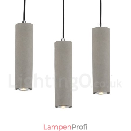 Moderne zeitgenössische 1-flammige Beton-Pendelleuchte Moderne zeitgenössische 1-flammige Beton-Pendelleuchte
