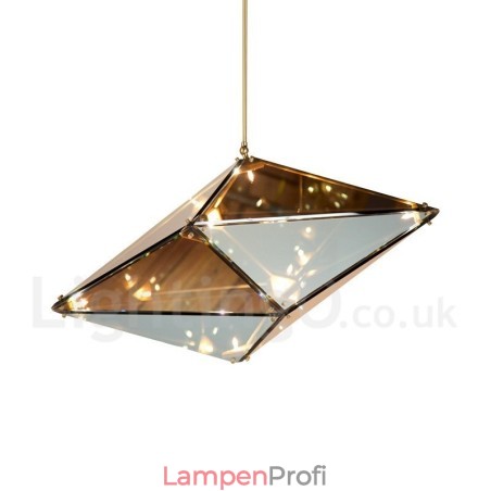Moderne zeitgenössische Pendelleuchte mit Glasschirm Moderne zeitgenössische Pendelleuchte mit Glasschirm