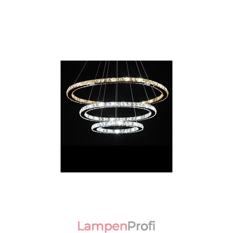 Deckenleuchten mit modischer Ring-Kristall-Deckenlampe