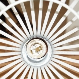 Moderne zeitgenössische Pendelleuchte aus Metall mit 1 Lichtkugel