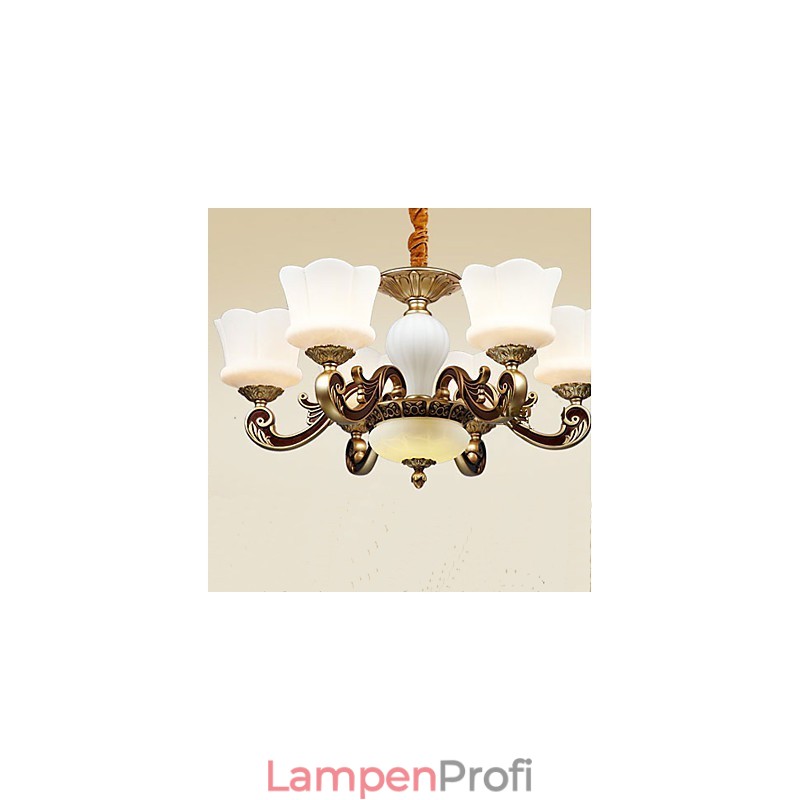 Garten Kreative Zinklegierung Retro Esszimmer Pendelleuchte Kronleuchter