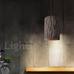 Retro Vintage Beton Pendelleuchte