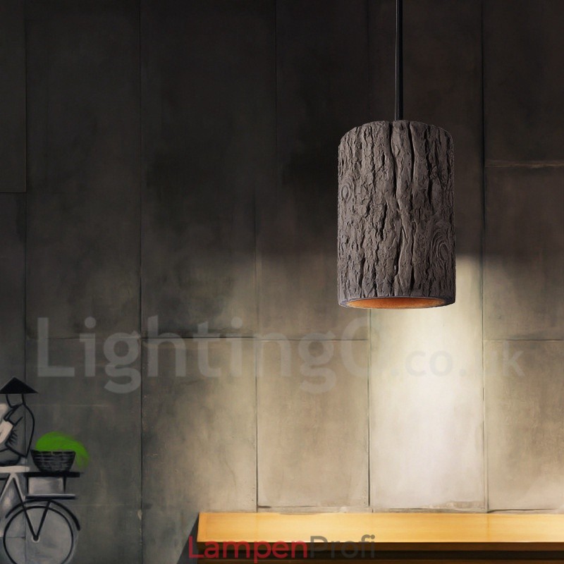 Retro Vintage Beton Pendelleuchte