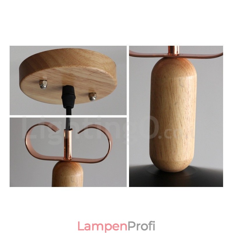 Moderne zeitgenössische mehrfarbige Pendelleuchte