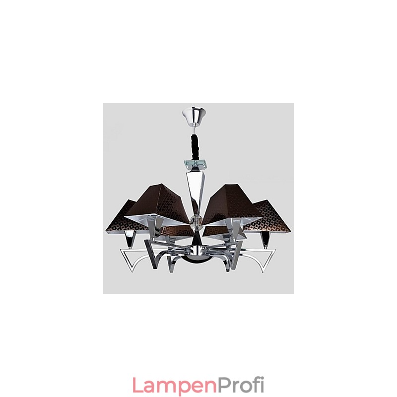 Mode Schmiedeeisen Kronleuchter Beleuchtung Kunst Kronleuchter mit 6 Lichter